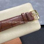 GT Factory Omega De Ville Prestige 424.53.40.20.02.002 39.5mm Gold Leather Strap Gold Roman Number (5) GT Factory Omega De Ville Prestige 424.53.40.20.02.002 39.5mm Yellow Gold Leather Strap Gold Roman Number Silver Dial