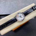 GT Factory Omega De Ville Prestige 424.53.40.20.04.001 39.5mm Steel Leather Strap Blue Roman Numb (4) GT Factory Omega De Ville Prestige 424.53.40.20.04.001 39.5mm Steel Leather Strap Blue Roman Number Silver Dial