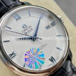 GT Factory Omega De Ville Prestige 424.53.40.20.04.001 39.5mm Steel Leather Strap Blue Roman Numb (5) GT Factory Omega De Ville Prestige 424.53.40.20.04.001 39.5mm Steel Leather Strap Blue Roman Number Silver Dial