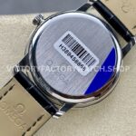 GT Factory Omega De Ville Prestige 424.53.40.20.04.001 39.5mm Steel Leather Strap Blue Roman Numb (6) GT Factory Omega De Ville Prestige 424.53.40.20.04.001 39.5mm Steel Leather Strap Blue Roman Number Silver Dial