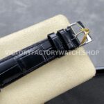 GT Factory Omega De Ville Prestige 424.53.40.20.04.001 39.5mm Steel Leather Strap Blue Roman Numb (7) GT Factory Omega De Ville Prestige 424.53.40.20.04.001 39.5mm Steel Leather Strap Blue Roman Number Silver Dial