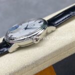 GT Factory Omega De Ville Prestige 424.53.40.20.04.001 39.5mm Steel Leather Strap Blue Roman Number (1) GT Factory Omega De Ville Prestige 424.53.40.20.04.001 39.5mm Steel Leather Strap Blue Roman Number Silver Dial