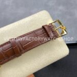 GT Factory Omega De Ville Prestige 424.53.40.20.52.001 39.5mm Gold Leather Strap Gold Roman Number (8) GT Factory Omega De Ville Prestige 424.53.40.20.52.001 39.5mm Yellow Gold Leather Strap Gold Roman Number Silver Dial