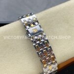 GT Factory Omega De Ville Prestige 424.53.40.20.52.001 39.5mm Half Yellow Gold Steel Gold Roman Number Silver Dial
