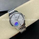 GT Factory Omega De Ville Prestige 434.10.40.20.02.001 40mm Full Steel Point&Roman Number Silver Dial (7) GT Factory Omega De Ville Prestige 434.10.40.20.02.001 40mm Full Steel Point Roman Number Silver Dial