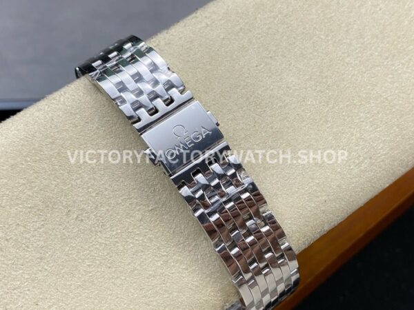 GT Factory Omega De Ville Prestige 434.10.40.20.03.001 40mm Full Steel Point Roman Number Blue Dial