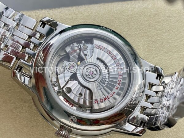 GT Factory Omega De Ville Prestige 434.10.40.20.06.001 40mm Full Steel Rose Gold Point&Roman Numb GT Factory Omega De Ville Prestige 434.10.40.20.06.001 40mm Full Steel Rose Gold Point Roman Number Silver Dial
