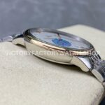 GT Factory Omega De Ville Prestige 434.20.40.20.02.001 40mm Half Rose Gold Steel Rose Gold Point Roman Number White Dial