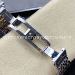 GT Factory Omega De Ville Prestige 434.20.40.20.02.001 40mm Half Rose Gold Steel Rose Gold Point Roman Number White Dial