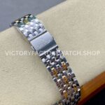 GT Factory Omega De Ville Prestige 434.20.40.20.02.002 40mm Half Yellow Gold Steel Gold Point Roman Number Silver Dial