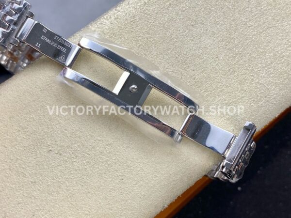 GT Factory Omega De Ville Prestige 434.20.40.20.06.001 40mm Half Rose Gold Steel Rose Gold Point Roman Number Grey Dial