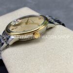 GT Factory Omega De Ville Prestige 434.20.40.20.08.001 40mm Half Yellow Gold Steel Gold Point Roman Number Champagne Dial