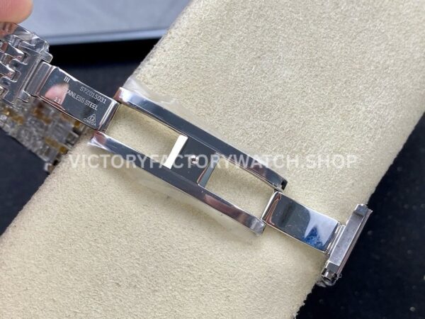 GT Factory Omega De Ville Prestige 434.20.40.20.08.001 40mm Half Yellow Gold Steel Gold Point Roman Number Champagne Dial