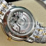 GT Factory Omega De Ville Prestige 434.20.40.20.52.001 40mm Half Yellow Gold Steel Gold Diamond Point Roman Number Silver Frosting Dial