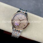 GT Factory Omega De Ville Prestige 434.20.40.20.59.001 40mm Half Rose Gold S (6) GT Factory Omega De Ville Prestige 434.20.40.20.59.001 40mm Half Rose Gold Steel Rose Gold Diamond Point Roman Number Champagne Dial