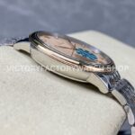 GT Factory Omega De Ville Prestige 434.20.40.20.59.001 40mm Half Rose Gold S (7) GT Factory Omega De Ville Prestige 434.20.40.20.59.001 40mm Half Rose Gold Steel Rose Gold Diamond Point Roman Number Champagne Dial