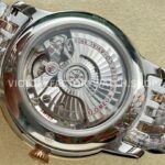 GT Factory Omega De Ville Prestige 434.20.40.20.59.001 40mm Half Rose Gold Ste (1) GT Factory Omega De Ville Prestige 434.20.40.20.59.001 40mm Half Rose Gold Steel Rose Gold Diamond Point Roman Number Champagne Dial