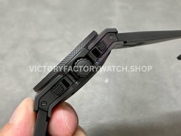 HB Factory Hublot Big Bang 301.AM.130.RX.YCM07 44mm Ceramic Rubber Strap Black Dial