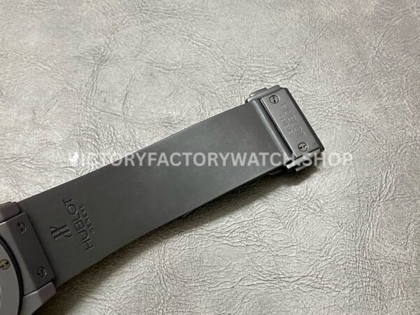 HB Factory Hublot Big Bang 301.AM.130.RX.YCM07 44mm Ceramic Rubber Strap Black Dial