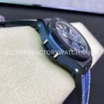 HB Factory Hublot Big Bang 301.CI.7170.LR 44mm Ceramic Leather Strap Blue Dial