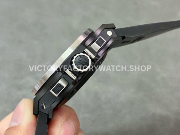 HB Factory Hublot Big Bang 301.CK.1140.RX 44mm Ceramic Rubber Strap Titanium Bezel Black Dial