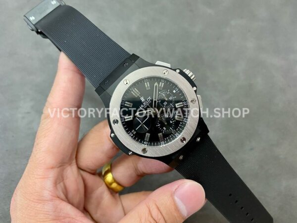 HB Factory Hublot Big Bang 301.CK.1140.RX 44mm Ceramic Rubber Strap Titanium Bezel Black Dial