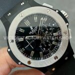 HB Factory Hublot Big Bang 301.CK.1140.RX 44mm Ceramic Rubber Strap Titanium Bezel Black Dial