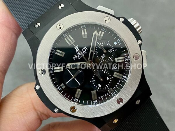 HB Factory Hublot Big Bang 301.CK.1140.RX 44mm Ceramic Rubber Strap Titanium Bezel Black Dial