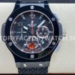 HB Factory Hublot Big Bang 301.CK.1140.RX 44mm ceramic rubber strap titanium bezel black dial replica watch