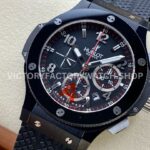 HB Factory Hublot Big Bang 301.CX.130.RX 44mm Ceramic Black Rubber Strap Arabic Numerals Black Dial