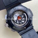 HB Factory Hublot Big Bang 301.CX.130.RX 44mm Ceramic Black Rubber Strap Arabic Numerals Black Dial