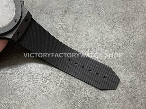 HB Factory Hublot Big Bang 301.CX.134.RX 44mm Ceramic Black Rubber Strap Arabic Numerals Black Dial