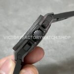 HB Factory Hublot Big Bang 301.CX.134.RX 44mm Ceramic Black Rubber Strap Arabic Numerals Black Dial