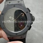 HB Factory Hublot Big Bang 301.CX.134.RX 44mm ceramic black rubber strap Arabic numerals black dial replica watch