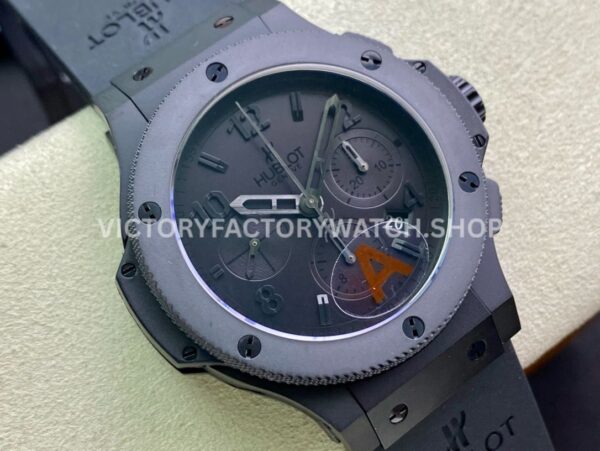HB Factory Hublot Big Bang 301.CX.134.RX 44mm Ceramic Rubber Strap Black Dial