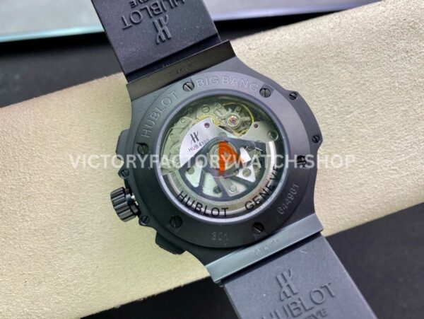 HB Factory Hublot Big Bang 301.CX.134.RX 44mm Ceramic Rubber Strap Black Dial