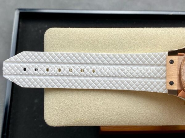 HB Factory Hublot Big Bang 301.PE.2180.RW 44mm Rose Gold Rubber Strap White Dial