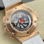 HB Factory Hublot Big Bang 301.PE.2180.RW 44mm Rose Gold Rubber Strap White Dial