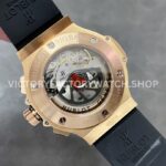 HB Factory Hublot Big Bang 301.PM.1780.RX 44mm Rose Gold Black Rubber Strap Ceramic Bezel Black Dial