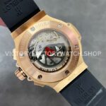 HB Factory Hublot Big Bang 301.PM.1780.RX 44mm Rose Gold Rubber Strap Arabic Numerals Black Dial