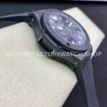 HB Factory Hublot Big Bang 301.QX.1724.RX 44mm Carbon Rubber Strap Black Dial