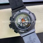 HB Factory Hublot Big Bang 301.QX.1724.RX 44mm Carbon Rubber Strap Black Dial