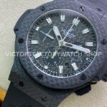 HB Factory Hublot Big Bang 301.QX.1724.RX 44mm Carbon Rubber Strap Black Dial