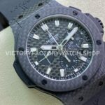 HB Factory Hublot Big Bang 301.QX.1724.RX 44mm Carbon Rubber Strap Black Dial