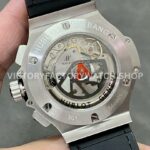 HB Factory Hublot Big Bang 301.SM.1770.LR 44mm Steel Leather Strap Ceramic Bezel Black Dial