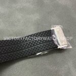 HB Factory Hublot Big Bang 301.SX.130.RX 44mm Steel Leather Strap Titanium Bezel Black Dial