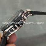 HB Factory Hublot Big Bang 301.SX.130.RX 44mm Steel Rubber Strap Ceramic Bezel Arabic Numerals Black Dial