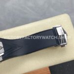 HB Factory Hublot Big Bang Sang Bleu 418.NX.1107.RX.1604.MXM20 45mm Titanium Diamond Black Rubber Strap Skeletonized Black Dial