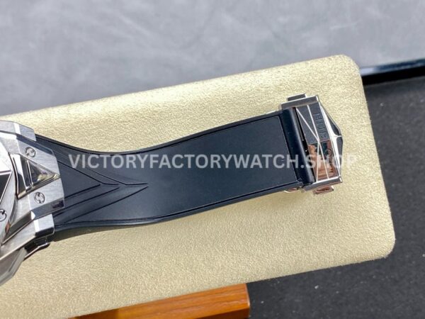 HB Factory Hublot Big Bang Sang Bleu 418.NX.1107.RX.MXM19 45mm Titanium Black Rubber Strap Skeletonized Black Dial