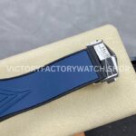 HB Factory Hublot Big Bang Sang Bleu 418.NX.2001.RX.MXM20 45mm Titanium Blue Rubber Strap Skeletonized Blue Dial